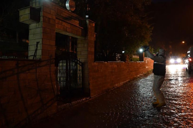 Yiyecek arayan ayı mezarlığa dadandı! Mezarı tahrip etti, cenazeyi mezardan çıkardı