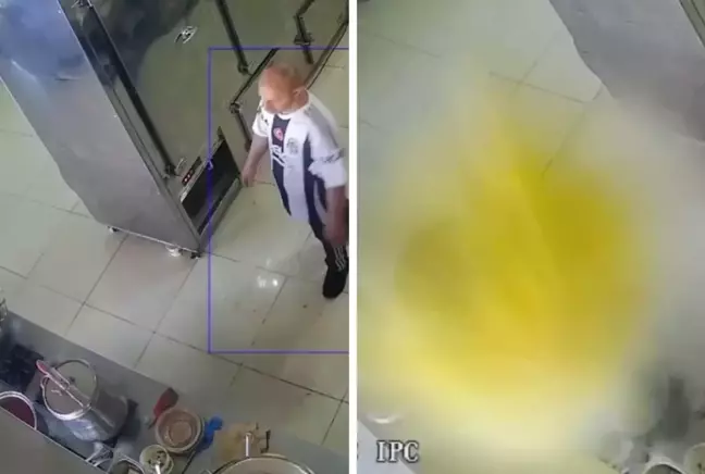 Düdüklü tencere bomba gibi patladı, lokanta çalışanı saniyelerle kurtuldu