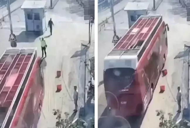 Aracı polisin üzerine süren CHP'nin otobüs şoförü hakkındaki ev hapsi kararı kaldırıldı