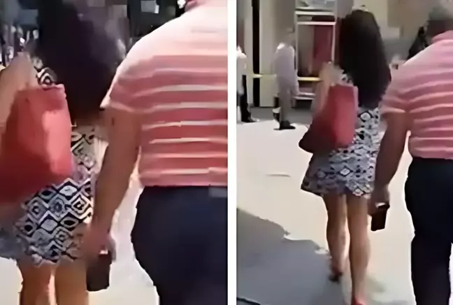 Bir kadının etek altı görüntülerini çeken sapığı yakaladığı için hakkında soruşturma açıldı
