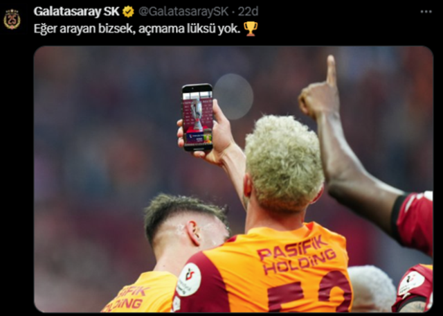 Galatasaray'dan peş peşe şampiyonluk paylaşımları! Rakiplerine büyük gönderme