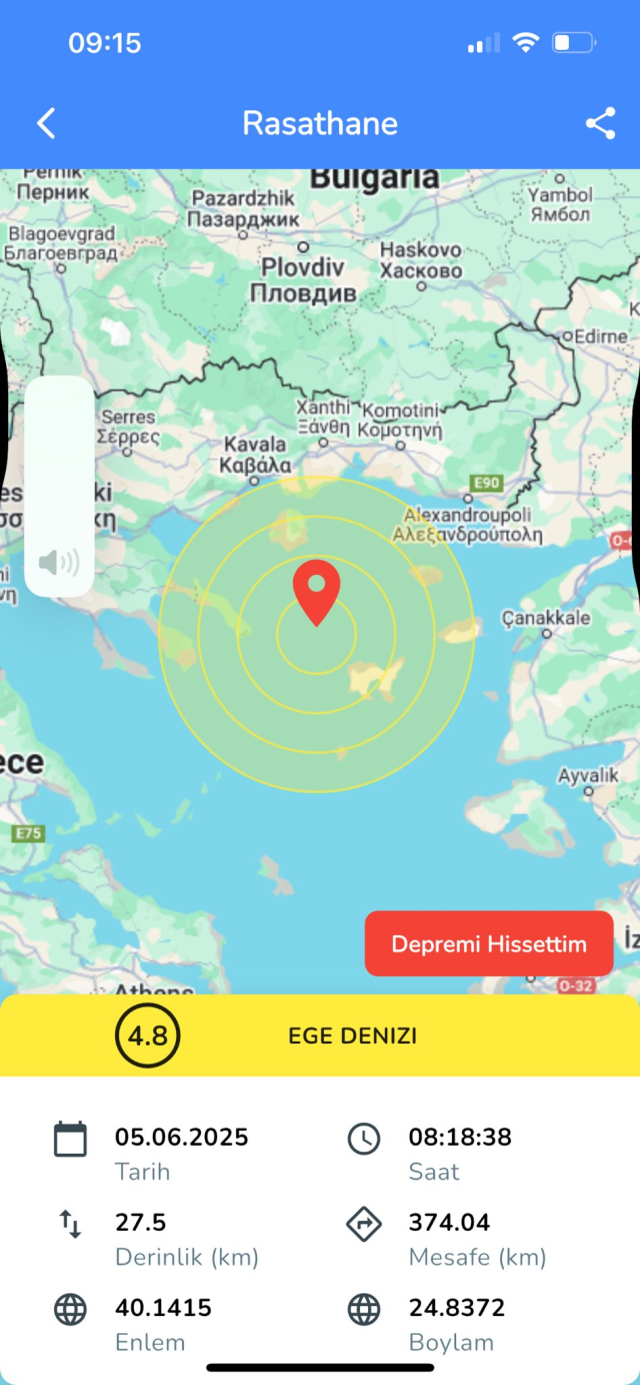 Görür'ün paylaşımlarından biri