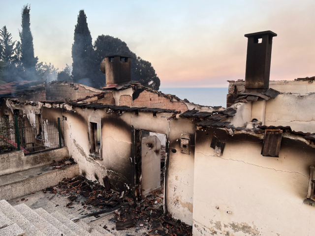 İzmir'deki yangının boyutu gün ağarınca ortaya çıktı