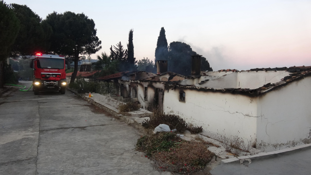 İzmir'deki yangının boyutu gün ağarınca ortaya çıktı