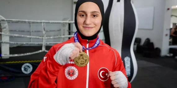 18 Yaşında Dünya Şampiyonu Olmanın Gururunu Taşıyan Fatma Çeken, Olimpiyat Altını İçin İddialı Hazırlıklar Yapıyor!